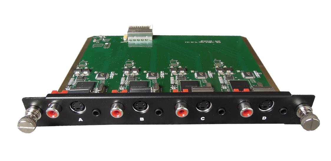 4路AV（CVBS）復合視頻輸入卡K-4MA4IN