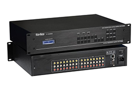 AV八進二出模擬矩陣切換器K-4A0802