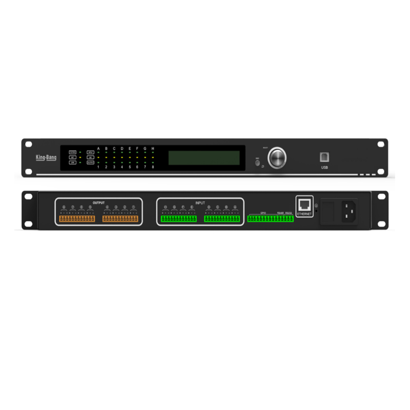 8進8出數字音頻處理器   DB0808S